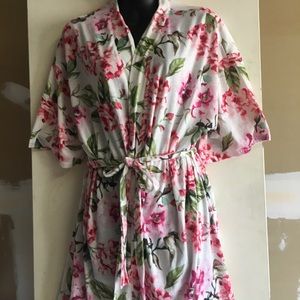 Short summer robe
